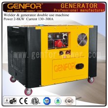 200A 5kw Diesel Welding and Generating Double Use Machine with Brush or Brushless