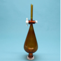 Amber Color Glassware Separatory Funnel with stopcock