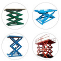 hydraulic cargo lift stationary scissor lift platform