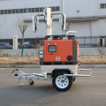 Mobile Light tower with 9m Diesel Generator