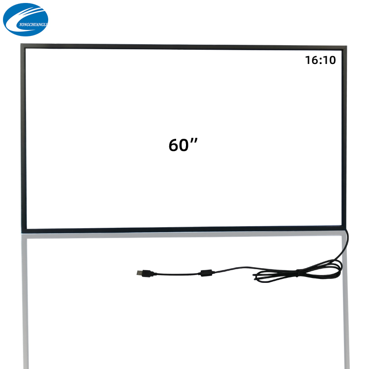 Aluminum 60 inch infrared IR commercial touch screen conversion frame,usb multi touch screen overlay kit1 Aluminum 60 inch infrared IR commercial touch screen conversion frame,usb multi touch screen overlay kit1
