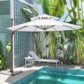 Outdoor Courtyard Beach Umbrella Villa Oversized Sunshade