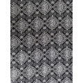 Black&White Rayon Challis 32S Printing Fabric