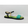 Neue coole Komfort Flache Seabeach Leder Damen Sandalen