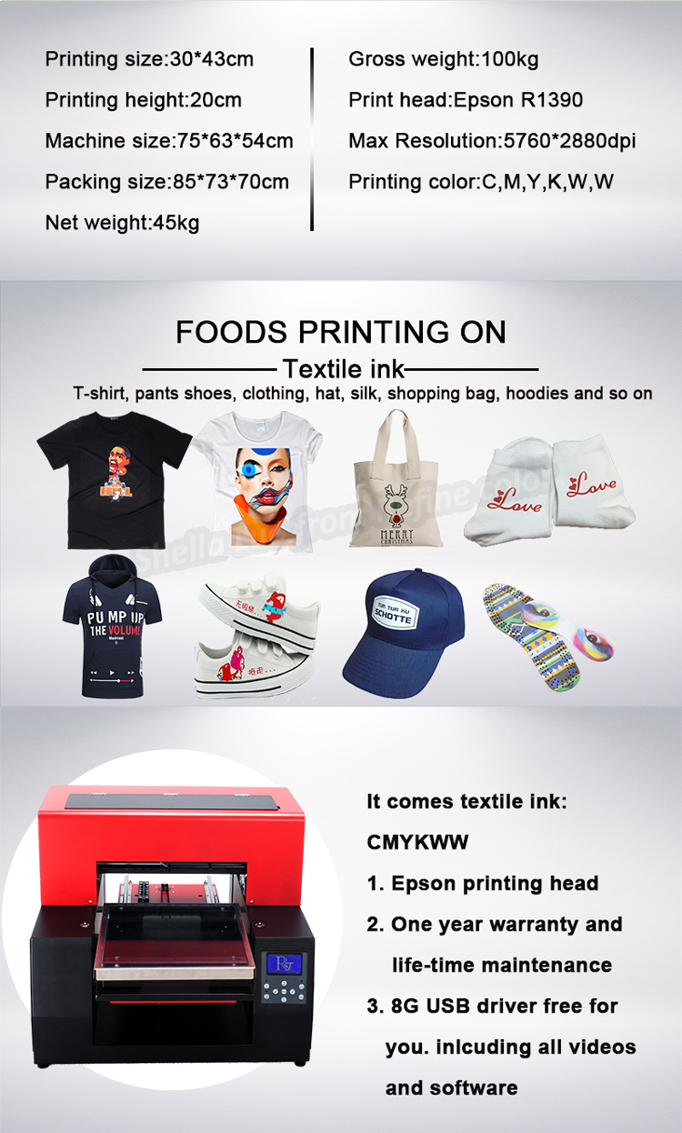 A4 Size T Shirt Printer