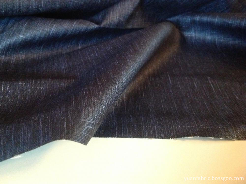 77100 Cotton Slub Denim Fabric For Jeans Stretch