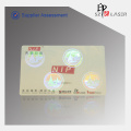 84*52 MM Transparent Id Card Security Hologram Stickers