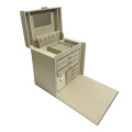 Big white women's watch and jewelry box