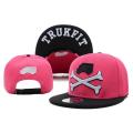 Panneau de broderie 6 qualité plat à bords chapeau de hip hop casquette snapback réglable Trukfit