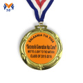 Custom design metal medal with stickers