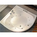 Pulsierende Massagekissen europäischer Stil 2 Person Whirlpool Badezimmer Badewanne