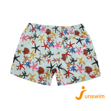 Lindos pantalones cortos de tablero de la playa para niños de verano de verano
