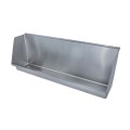 stainless steel wall hung trough urinal