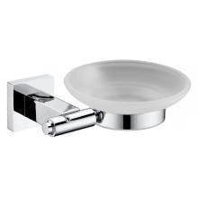Chrome Plated Single Bathroom Soap Dish Holder