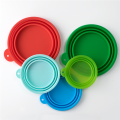 Vente en gros Économisez de l&#39;espace Silicone Pet Bowl Travel Bowl