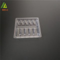 Customized 1ml*5 clear plastic tray packaging for ampoule bottles