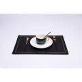 Nordic style PVC wholesale leather table placemats