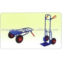 Telescopic frame and foldable toe hand trolley HT1426