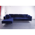 B &amp; B Italien Charles Sofa aus Samt