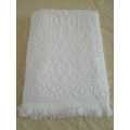 100% algodão turco Jacquard toalha de banho com franja