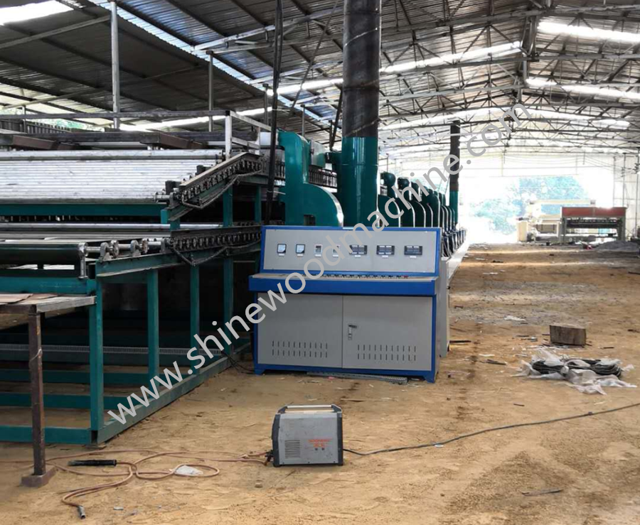 Jet Roller Veneer Dryer