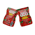 Sachet Tomate Paste Tmt, Vego, Fine Tom Brand Tomato Processing