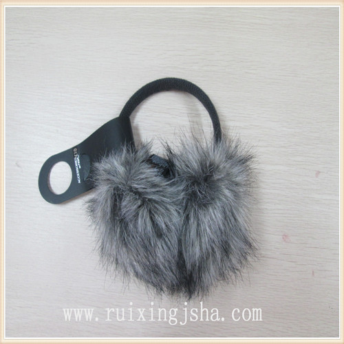 Imitation fox fur ear muff