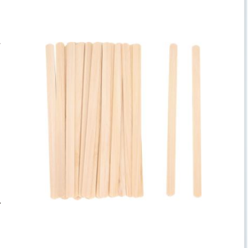 The bamboo coffee stirrer