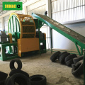 Double Shaft Used Tire Shredder Tire Recycling