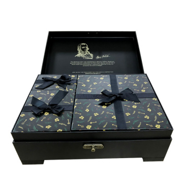 Luxury Cosmetic Packaging Boxes suitcase Gift Box