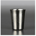 Pure titanium wine glass