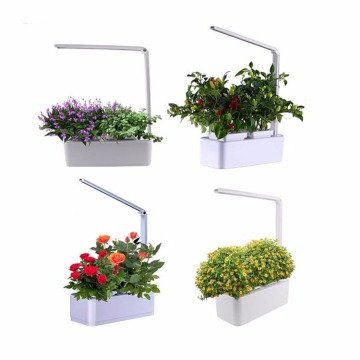 Hydroponics Garden flower pot  with Led light