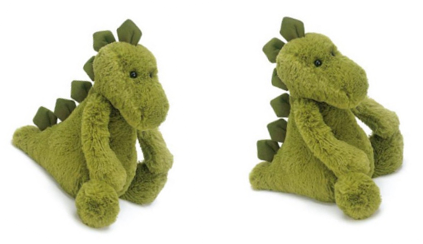 Green Dinosaur Plush Toys