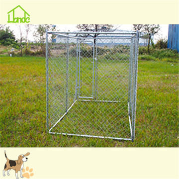 Easy to assemble large chain link dog kennel