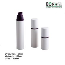 3oz Cosmetic Bottle Airless Bottle White PP Bottle