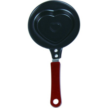 Heart frying egg pan