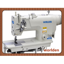 Alta velocidad barra de la aguja de doble aguja solo aceite mini maquina de coser con gancho estándar Wd - 8420 d