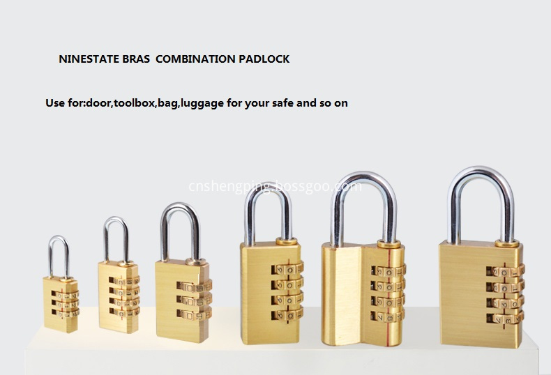 Brass Combination Lock