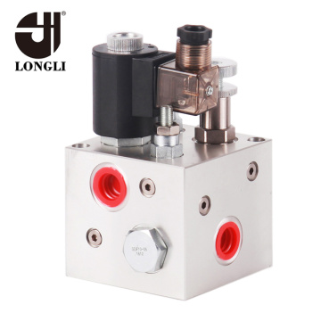 Custom Hydraulic Manifold Block with Cartridge Valve