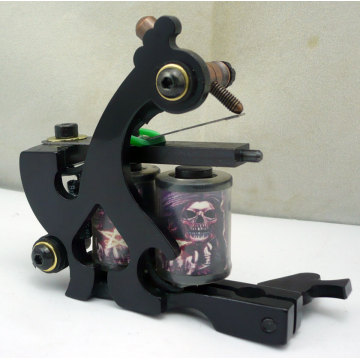 Exclusive Handmade 10 Wrap Tattoo Machine Gun