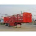 13m Tri-axle Bin Grid Type Semi-remorque