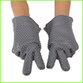 Многофункциональные кухонные рукавицы с силиконовыми перчатками