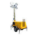 Light tower mobile outdoor flood light tower