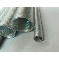 Tubo de proteção de alumínio flexível ondulado resistente à calor