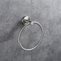 Moon towel holder brushed nickel