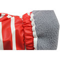 Stripe Red PU Wasserdichter Regen Handschuh / Regen Handschuh / Regenmantel mit Knopf für Baby / Kind