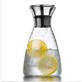 Home Dining Clear Glass Water Pitcher Boissons Juice Coffee Jug Container