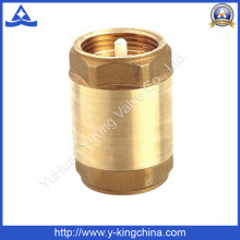 Plastic or Brass Core Brass Spring Check Valve (YD-3001)