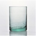 Bulles vertes recyclées sublimation Crystal Whisky Glass