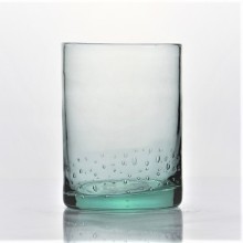 Bulles vertes recyclées sublimation Crystal Whisky Glass